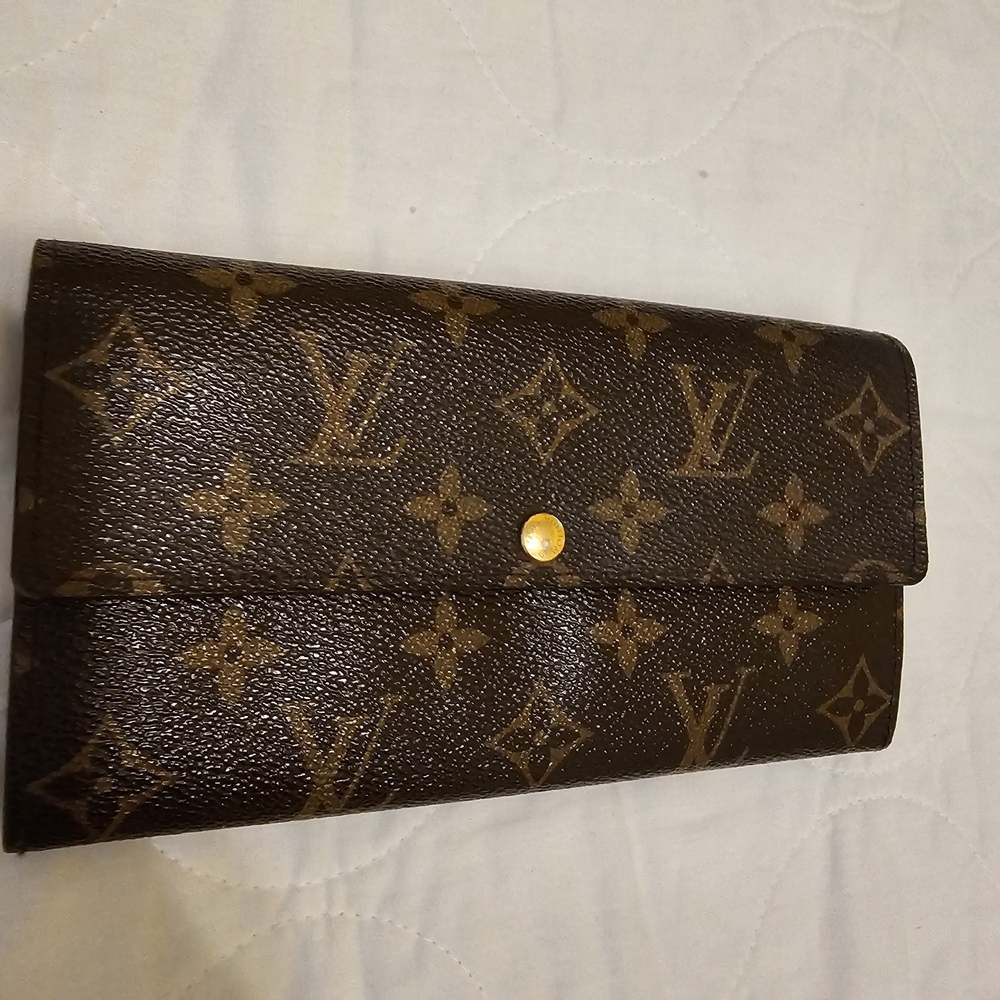Louis Vuitton Brown Monogram Wallet